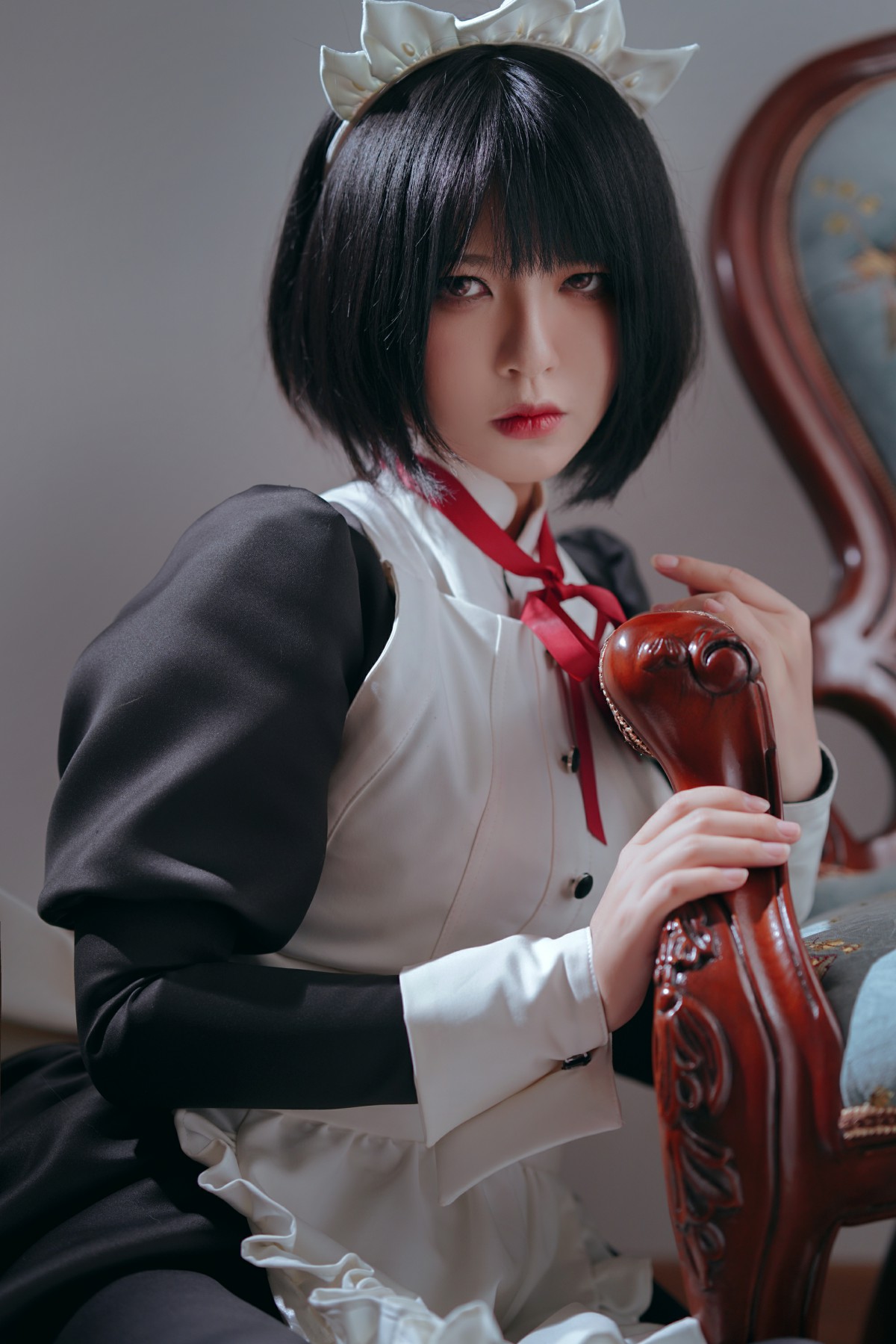 [Cosplay]半半子 - 嫌パン メイド